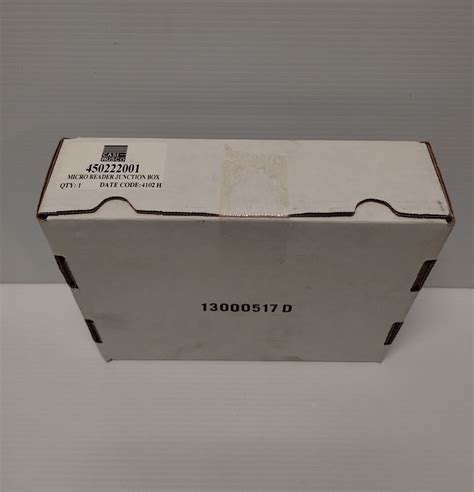 casi-rusco micro reader junction box|Casi Rusco micro/reader junction box 450222001 Sealed Box.